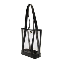 Load image into Gallery viewer, Joy Susan - Elle Clear Tote - In Black Clear

