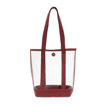 Load image into Gallery viewer, Joy Susan - Elle Tote - In Red Clear