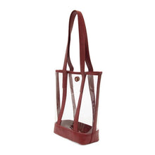 Load image into Gallery viewer, Joy Susan - Elle Tote - In Red Clear