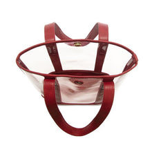 Load image into Gallery viewer, Joy Susan - Elle Tote - In Red Clear
