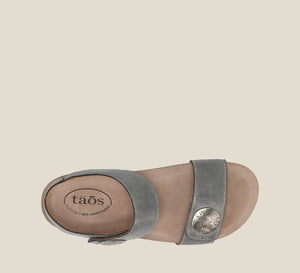 Taos - Luckie Sandal - In Steel