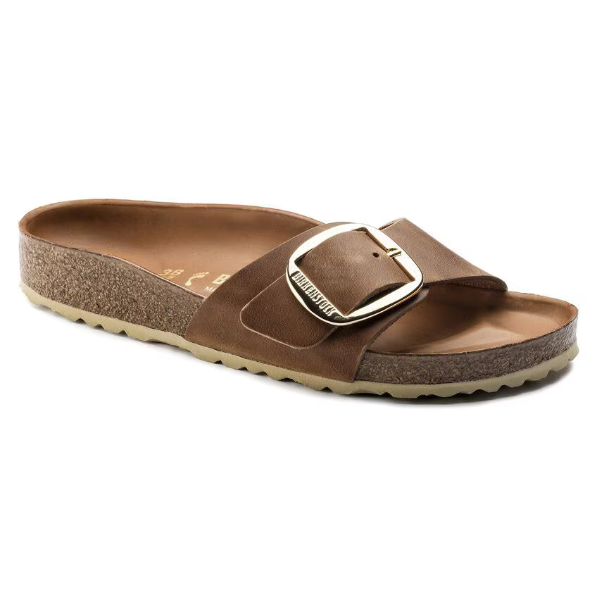 Birkenstock - Madrid Big Buckle - In Cognac