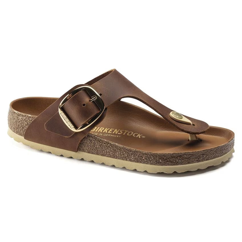 Birkenstock - Gizeh Big Buckle - In Cognac