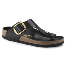 Load image into Gallery viewer, Birkenstock - Gizeh Big Buckle - In Black
