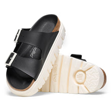 Load image into Gallery viewer, Birkenstock - Arizona Chunky - Black with White Buckle
