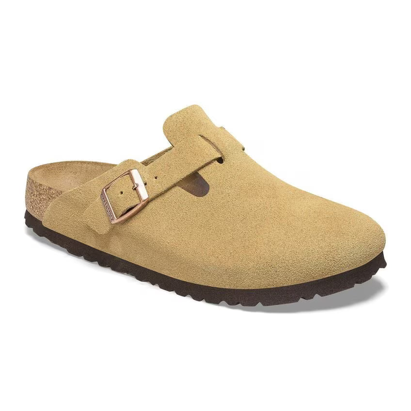 Birkenstock - Boston - In Latte Cream