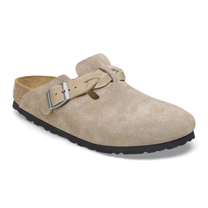Birkenstock - Boston Braid - In Taupe