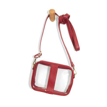 Load image into Gallery viewer, Joy Susan - Rita Camera Bag - In Red Clear

