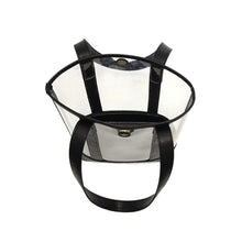 Load image into Gallery viewer, Joy Susan - Elle Clear Tote - In Black Clear
