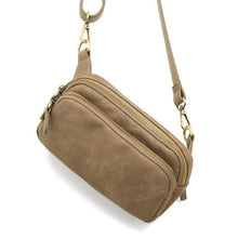 Load image into Gallery viewer, Joy Susan - Kylie Double Zip - In Dark Taupe
