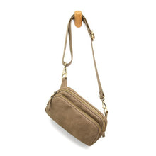 Load image into Gallery viewer, Joy Susan - Kylie Double Zip - In Dark Taupe
