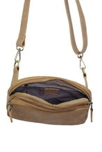 Load image into Gallery viewer, Joy Susan - Kylie Double Zip - In Camel
