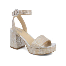 Load image into Gallery viewer, Mia - Renee - In Silver Raffia
