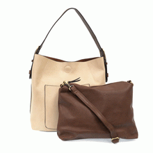 Load image into Gallery viewer, Joy Susan - Hobo - In Cream/Coffee
