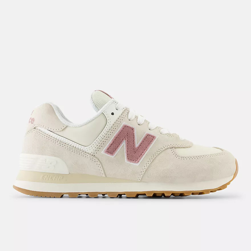 New Balance - 574 - Linen with Rosewood