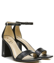 Load image into Gallery viewer, Sam Edelman - Daniella Ankle Strap Sandal - In Black leather
