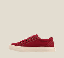 Load image into Gallery viewer, Taos - Plim Soul Sneaker - In Red canvas
