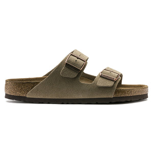 Birkenstock - Arizona Soft Footbed - Suede leather-In Taupe