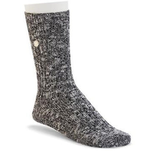 Birkenstock - Cotton Slub Sock - Women's-In Black / Gray