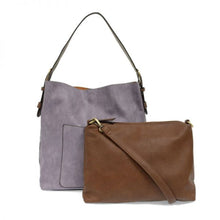 Load image into Gallery viewer, Joy Susan - Classic Hobo Bag -  In Dusty Amethyst
