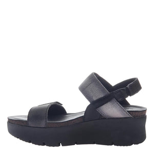 OTBT - NOVA in BLACK Wedge Sandals
