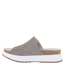 Load image into Gallery viewer, OTBT - WAYSIDE in GREY PEWTER Wedge Sandals
